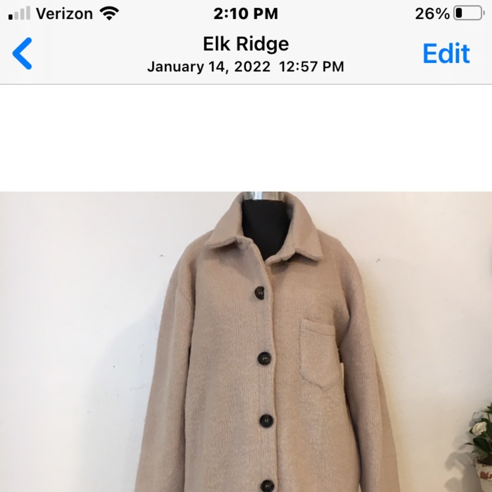 POL Knee Length Coat